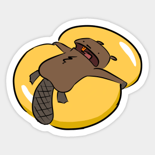 Beaver Sticker